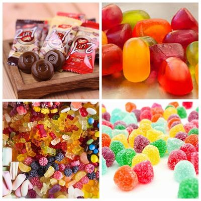 Caramelo gomoso comercial que hace la máquina proveedor