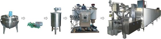 Máquina de depósito completa del caramelo duro de la fábrica de la bebida proveedor