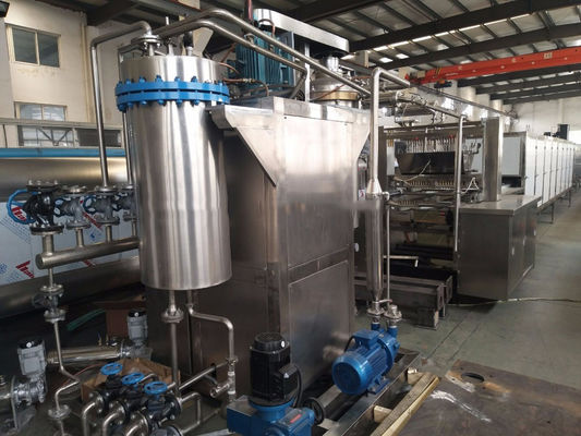 Caramelo de encargo industrial de la pequeña escala que hace el equipo proveedor