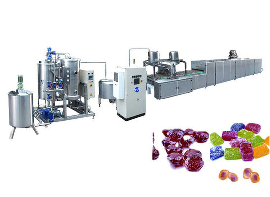 Equipo de fabricación gomoso de pequeña capacidad automático del caramelo proveedor
