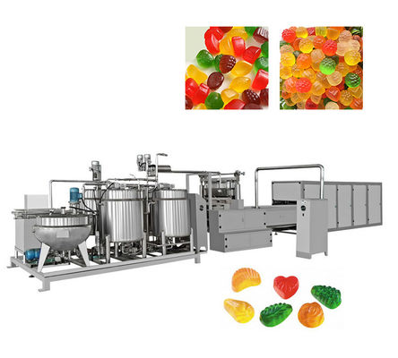 Equipo de fabricación gomoso de pequeña capacidad automático del caramelo proveedor