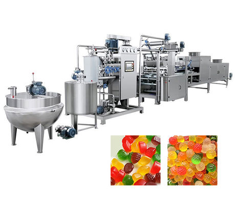 Equipo de fabricación gomoso de pequeña capacidad automático del caramelo proveedor