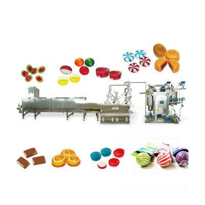 Cadena de producción automática caramelo duro suave de la jalea que hace la máquina proveedor
