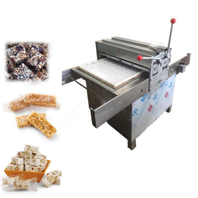 Barra de caramelo industrial del cacahuete del acero inoxidable que hace la máquina proveedor
