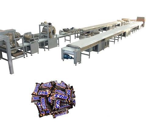 Cadena de producción sana de la barra de chocolate del acero inoxidable del bocado proveedor