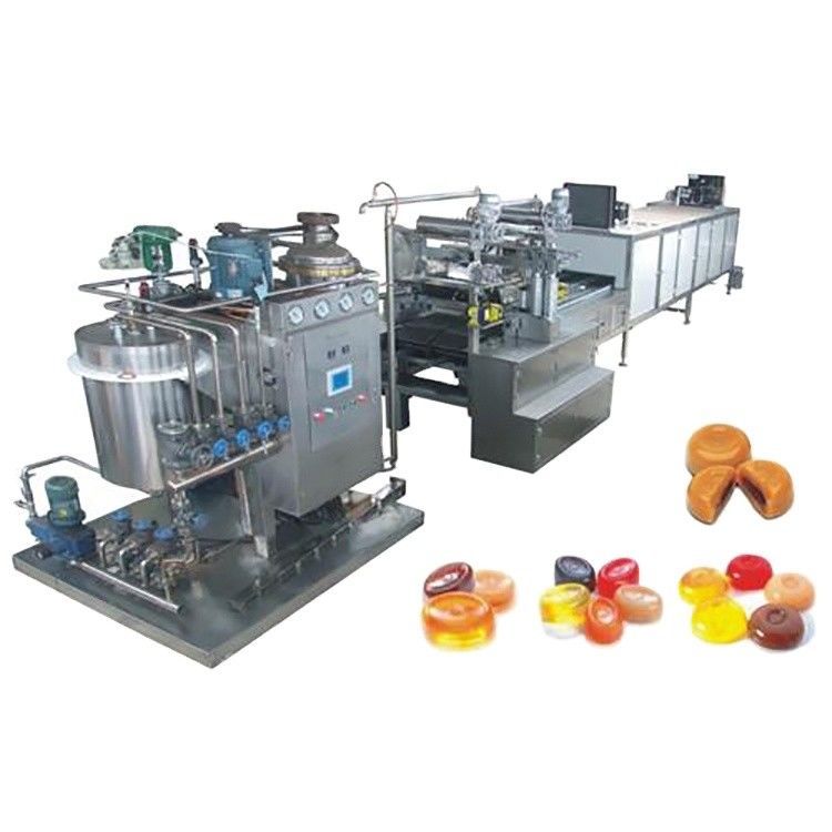 Caramelo duro completamente automático de pequeña capacidad que hace la máquina proveedor